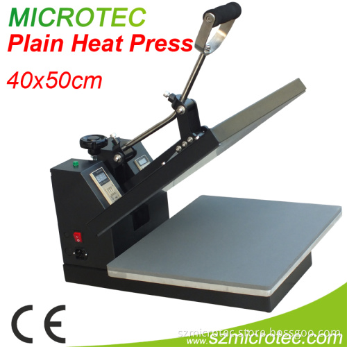 Plain Heat Press, T-Shirt Heat Press, CE Approved Sht-15lp1 38X38cm Platen Size
